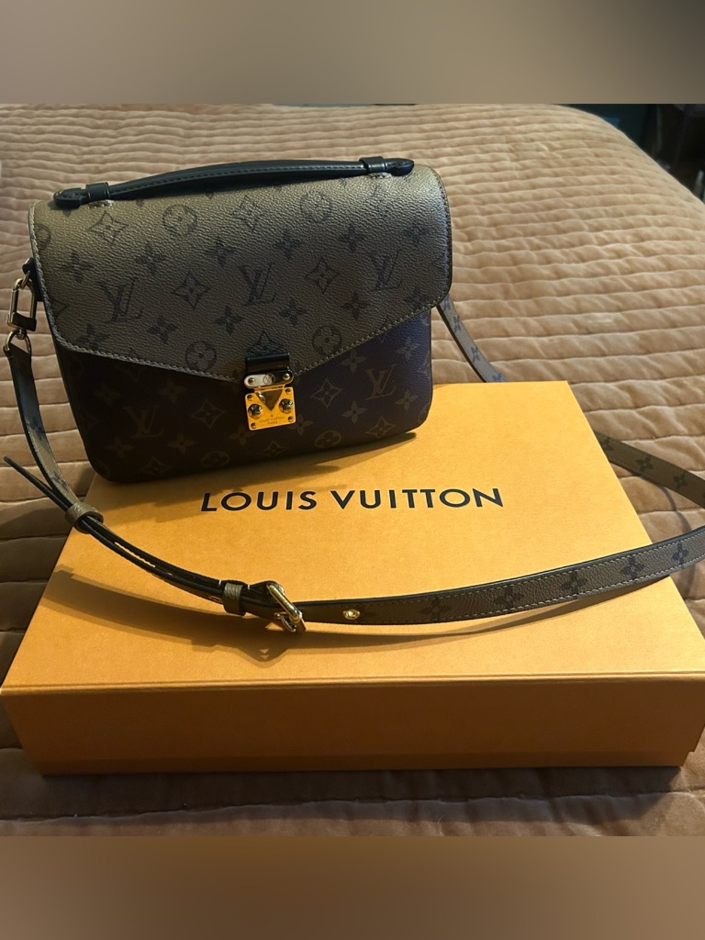 Louis Vuitton Pochette Métis monogram reverse